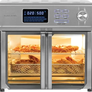 Digital Air Fryer Oven, 26 Quart, 10-in-1 Countertop Toaster Oven & Air Fryer Combo-21 Presets up to 500 degrees,